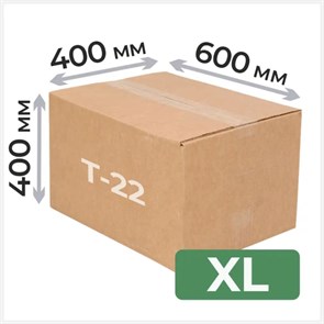 Коробка четырехклапанная 600*400*400мм